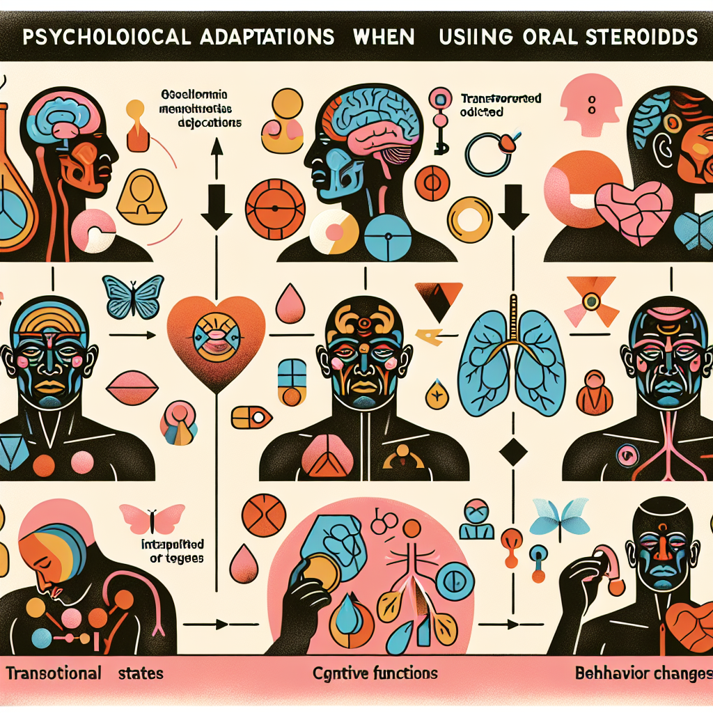 Adaptaciones psicológicas al usar Esteroides orales