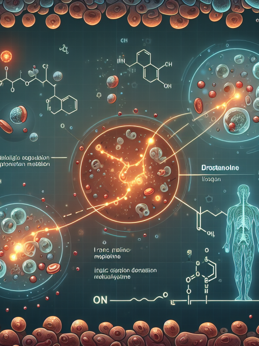 Cómo afecta Drostanolona al metabolismo del hierro