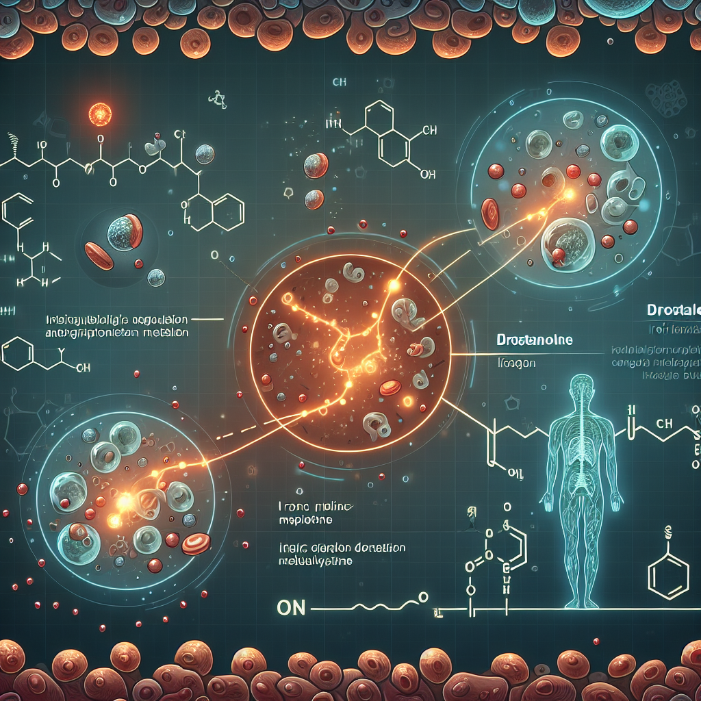 Cómo afecta Drostanolona al metabolismo del hierro