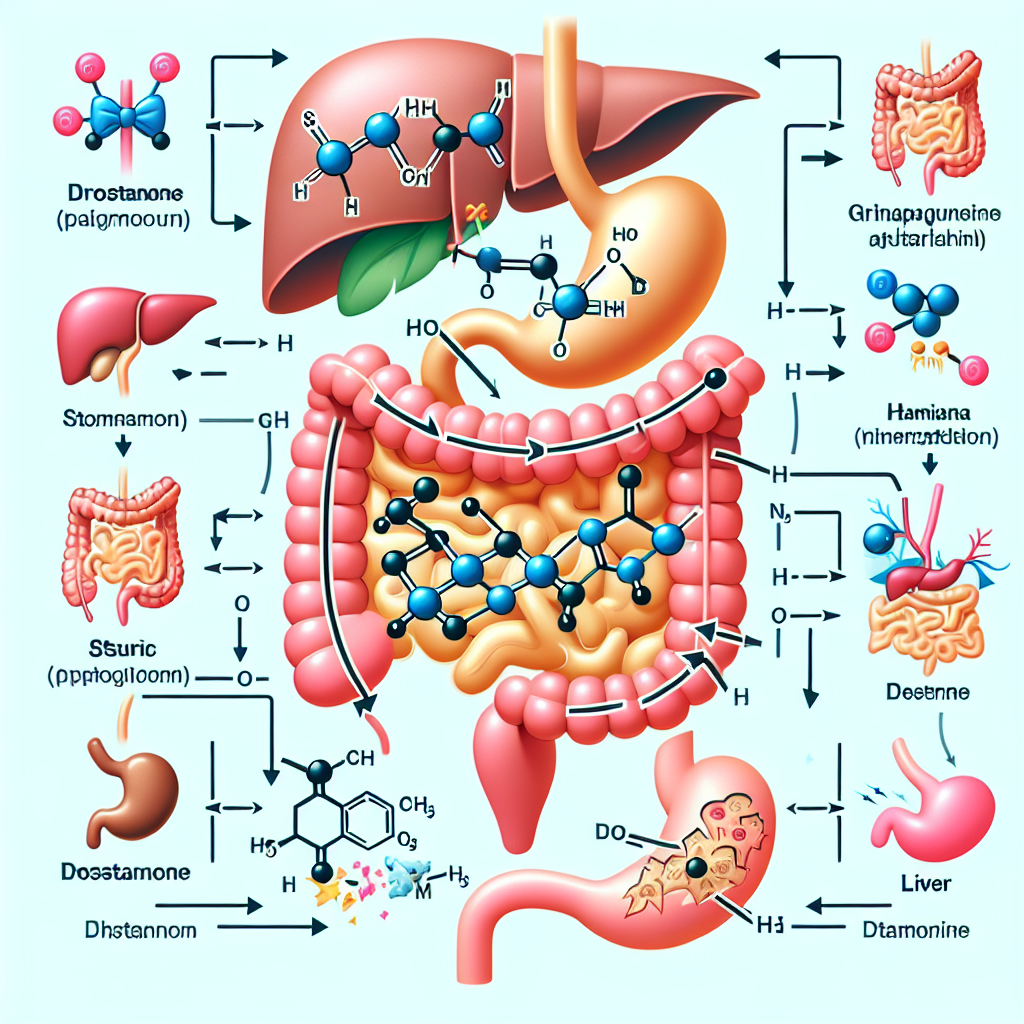 Cómo afecta Drostanolona al sistema digestivo