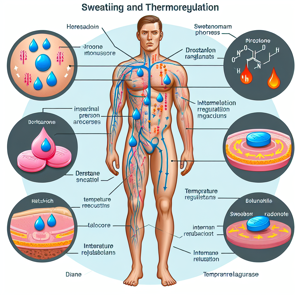 Cómo afecta Drostanolone pastillas a la sudoración y termorregulación