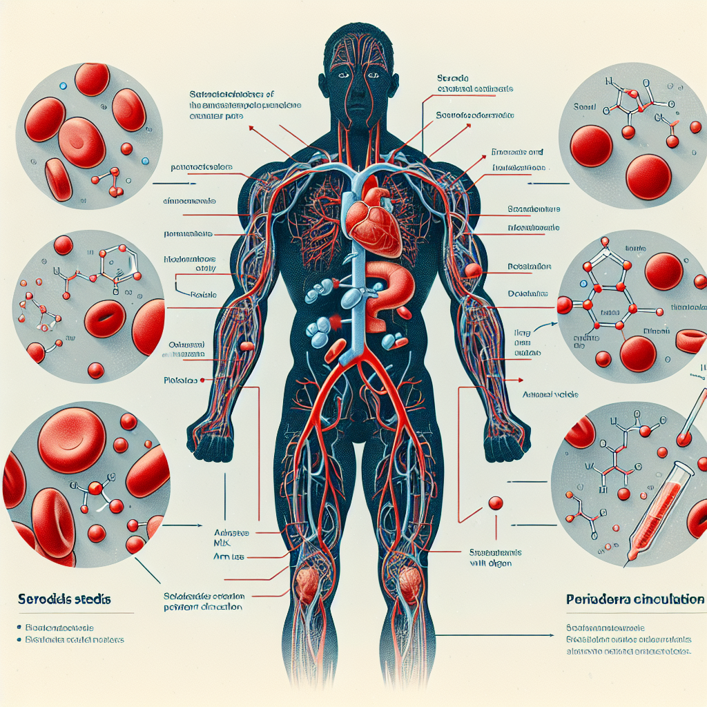 Cómo afecta Mezcla de esteroides a la circulación periférica