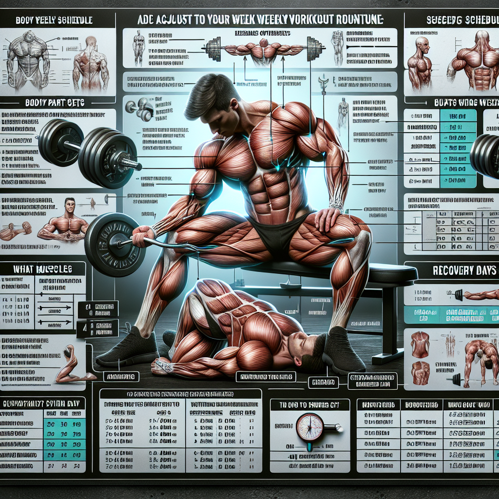 Cómo ajustar tu split semanal al usar Drostanolona