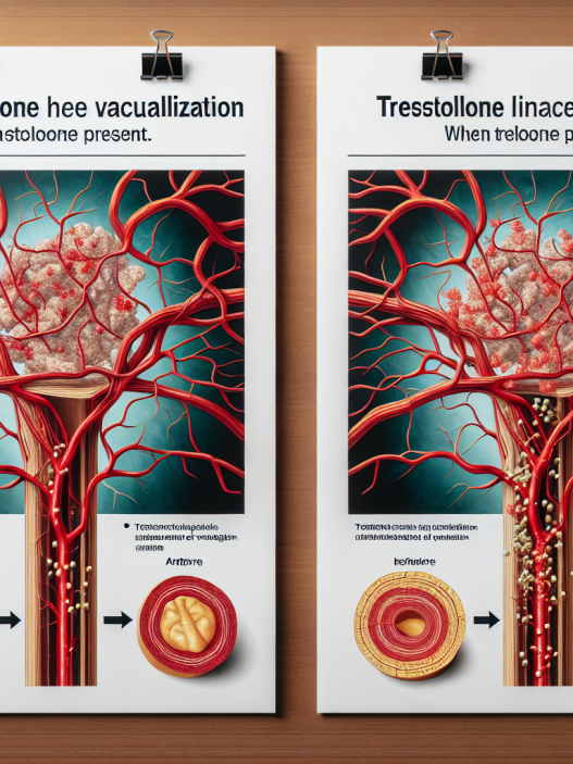 Cómo cambia la vascularización con Trestolone