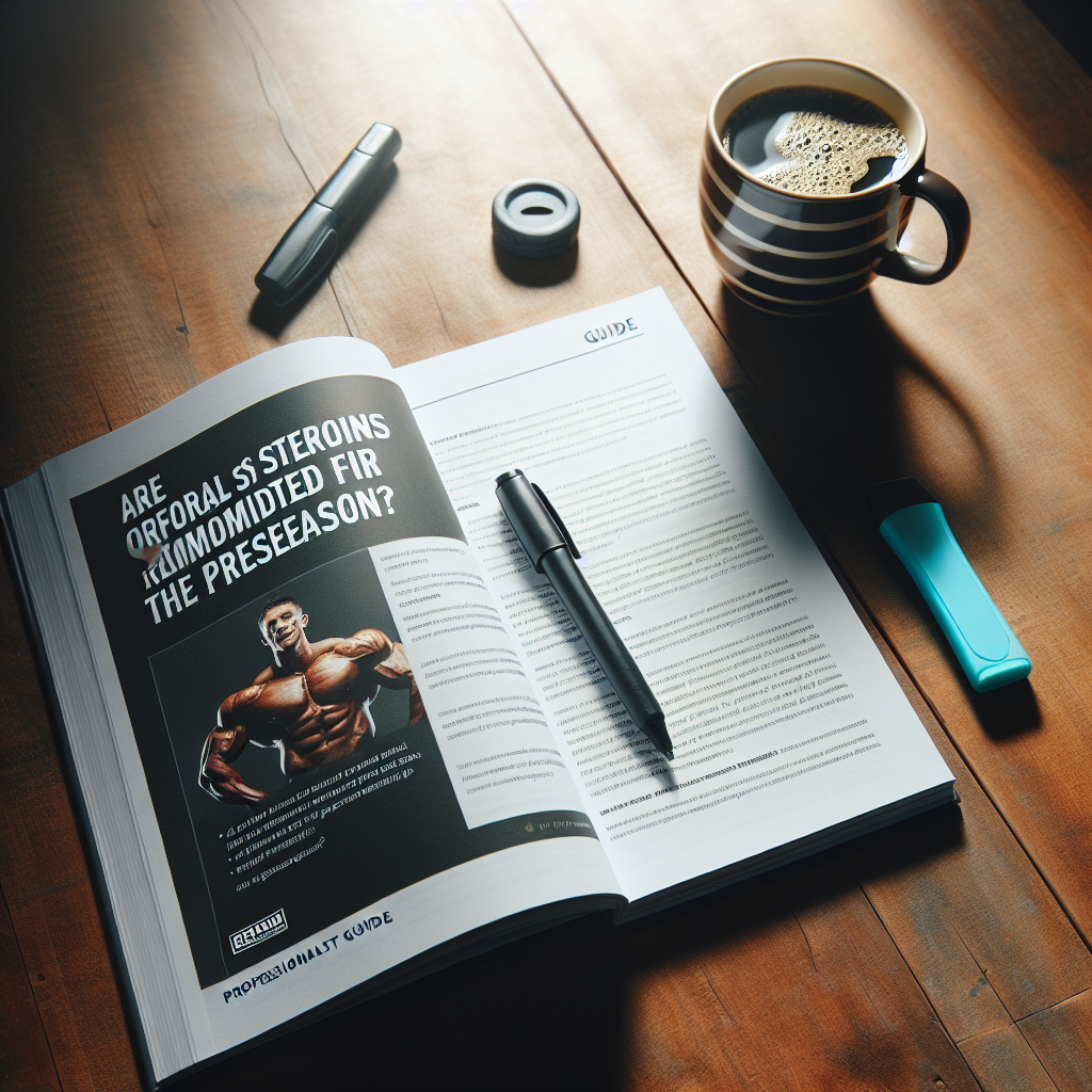 ¿Es Esteroides orales recomendable en la pretemporada?