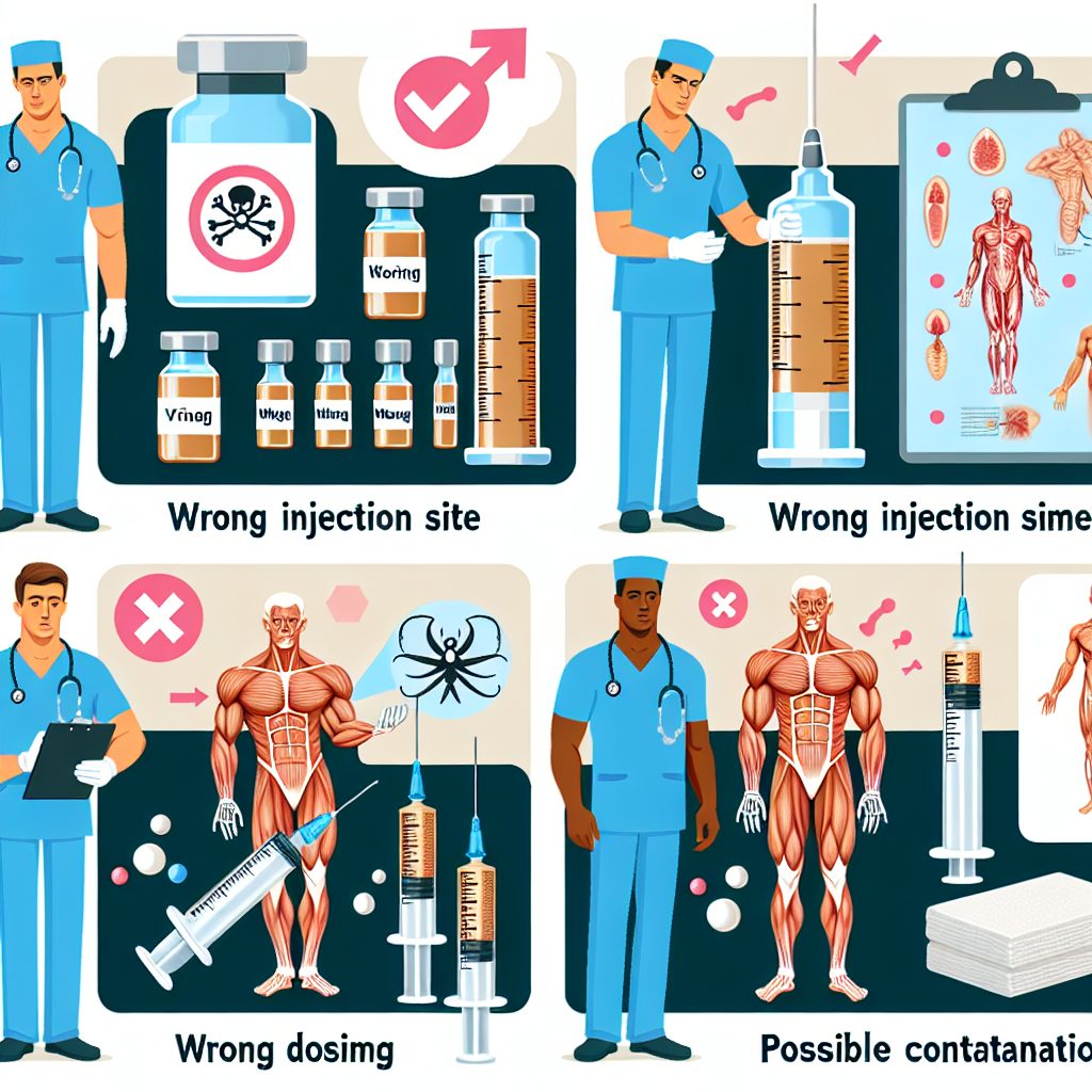 Qué errores comunes afectan la eficacia de Esteroides inyectables