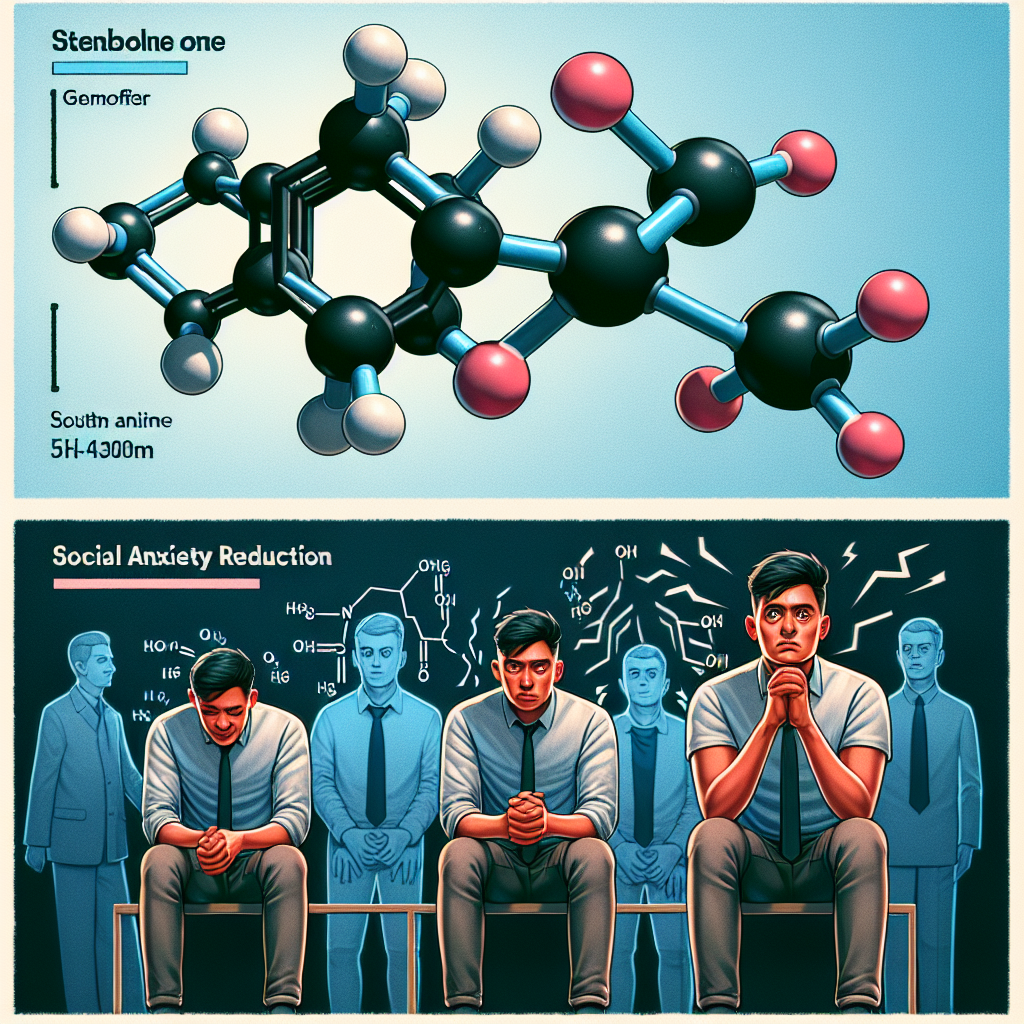 Stenbolone y reducción de la ansiedad social