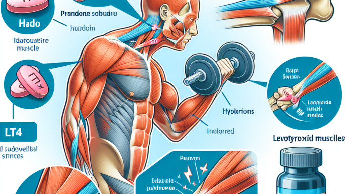 Cómo afecta L-Thyroxine Sodium/Levothyroxine Sodium (LT4 sodium) a los músculos estabilizadores