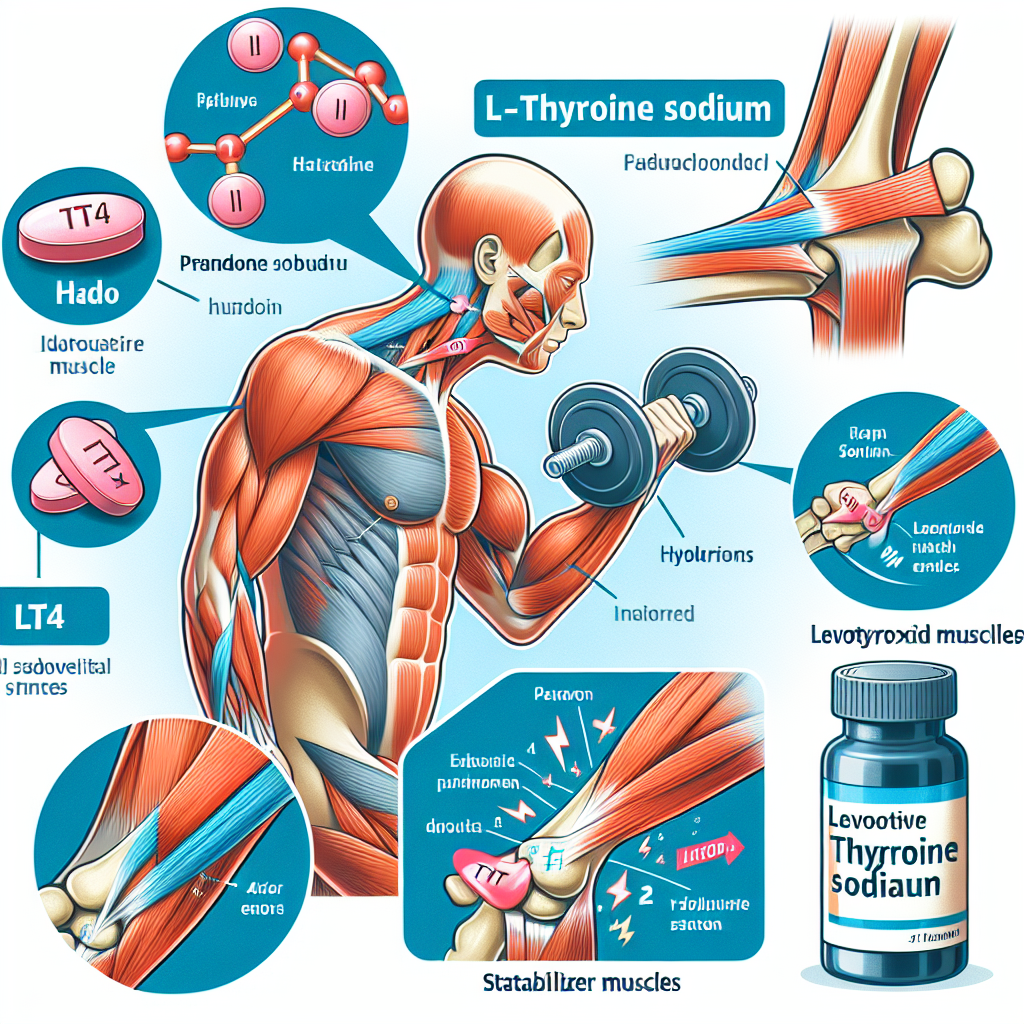 Cómo afecta L-Thyroxine Sodium/Levothyroxine Sodium (LT4 sodium) a los músculos estabilizadores