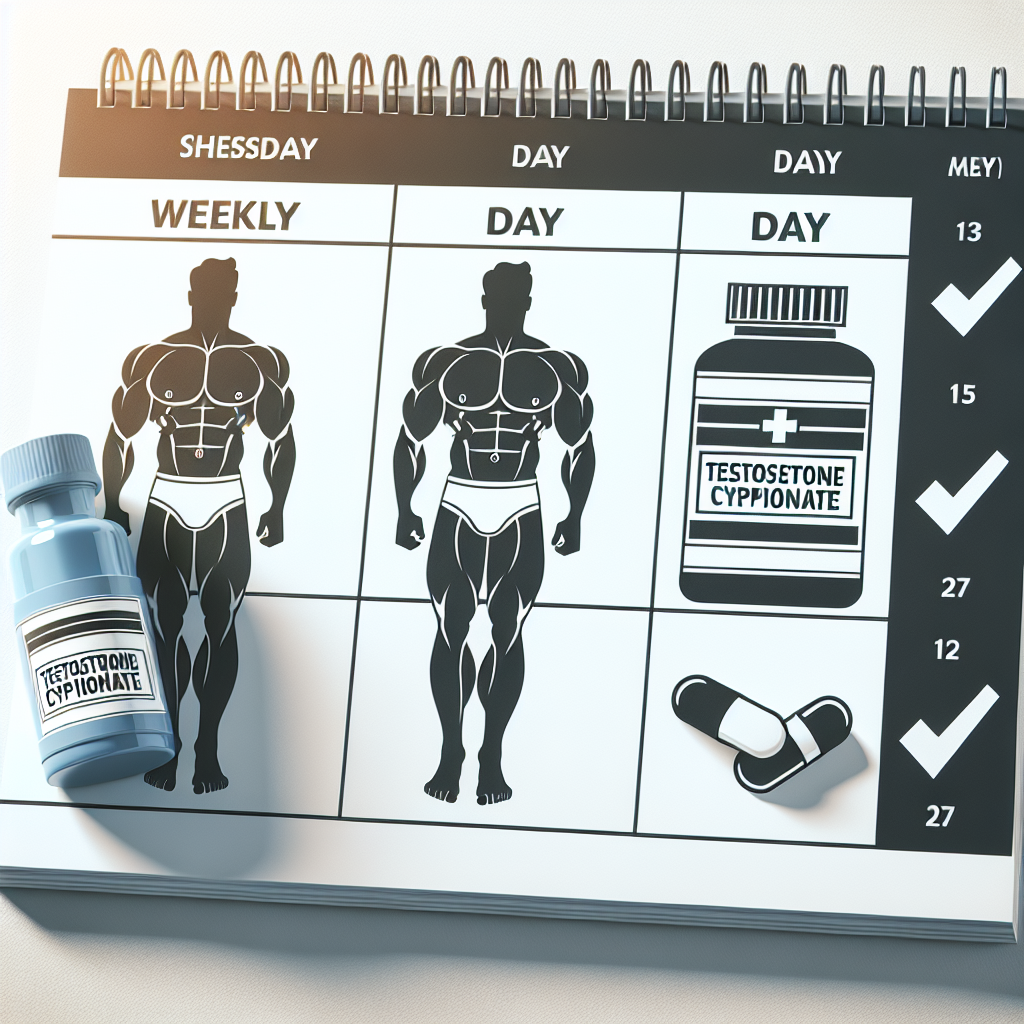 Cómo ajustar tu split semanal al usar Cipionato de testosterona