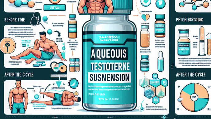 Cómo evitar el bajón post-ciclo con Suspensión acuosa de testosterona