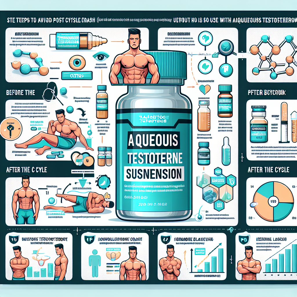 Cómo evitar el bajón post-ciclo con Suspensión acuosa de testosterona