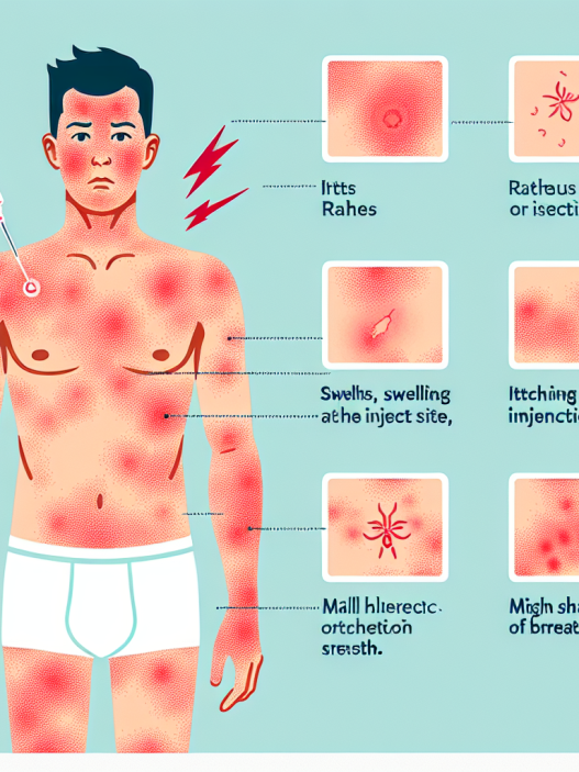 Cómo identificar una reacción alérgica leve a Cipionato de testosterona