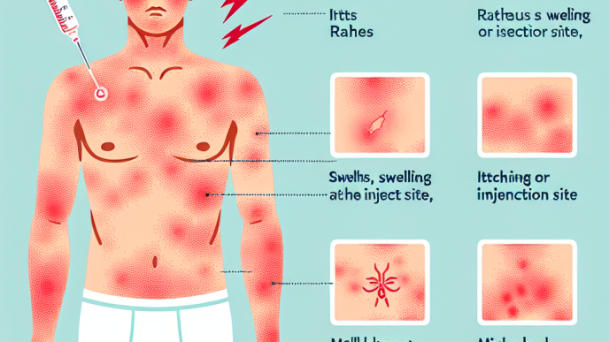 Cómo identificar una reacción alérgica leve a Cipionato de testosterona