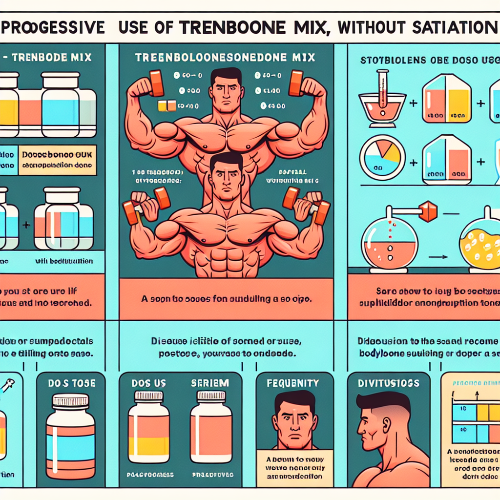 Cómo usar Trembolona mix (mezcla de trembolona) de forma progresiva sin saturación