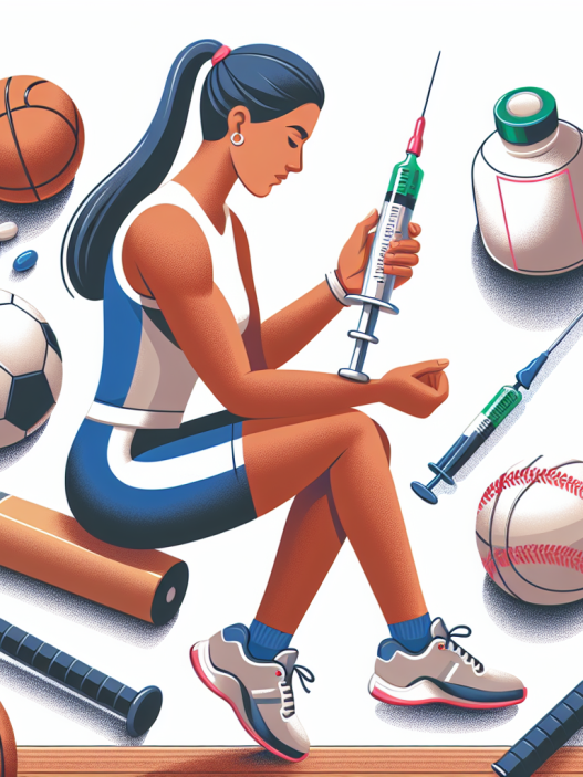 Inyección de estanozolol en deportes que requieren coordinación