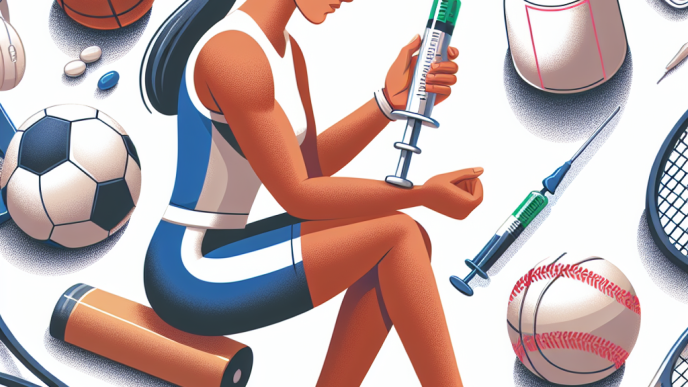 Inyección de estanozolol en deportes que requieren coordinación