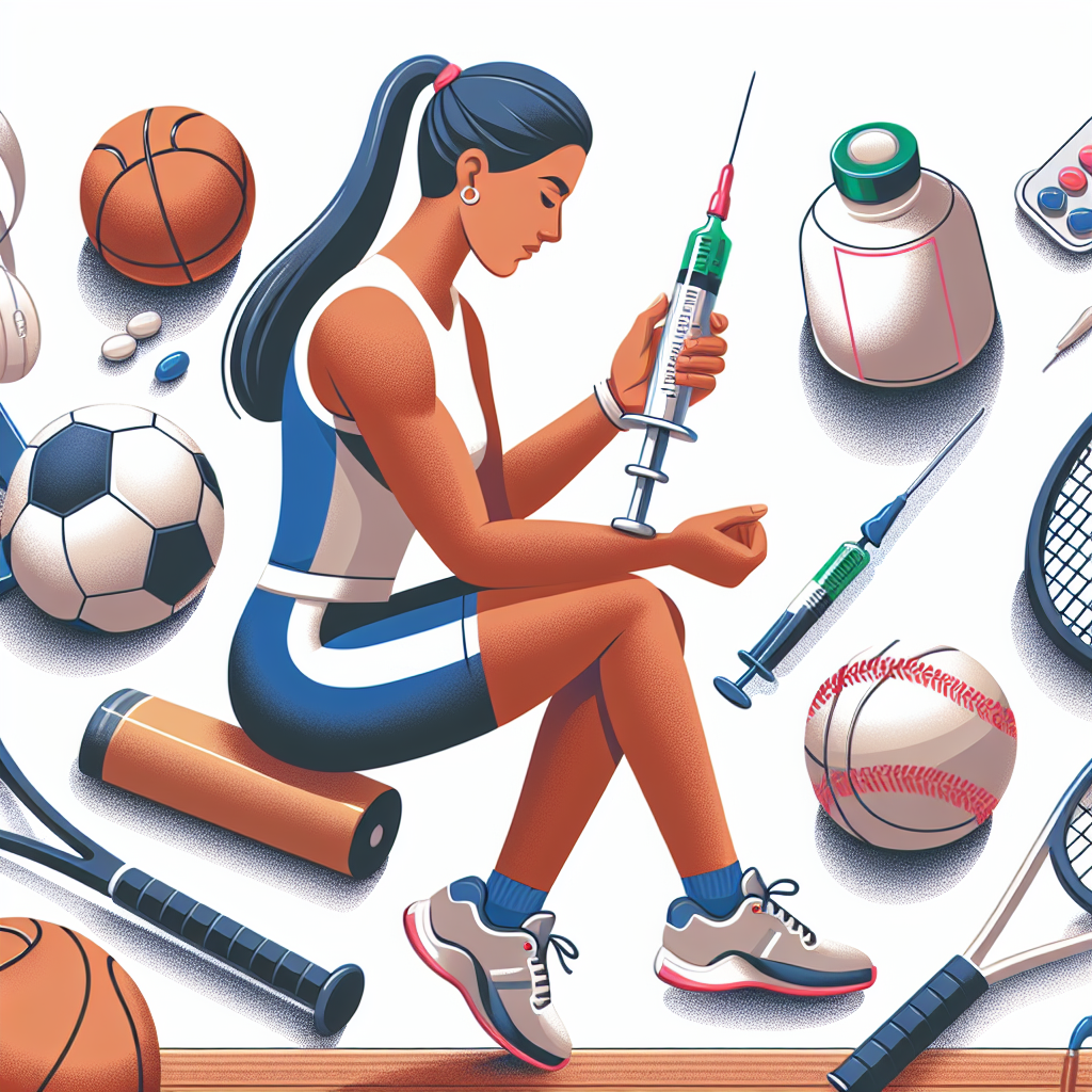 Inyección de estanozolol en deportes que requieren coordinación