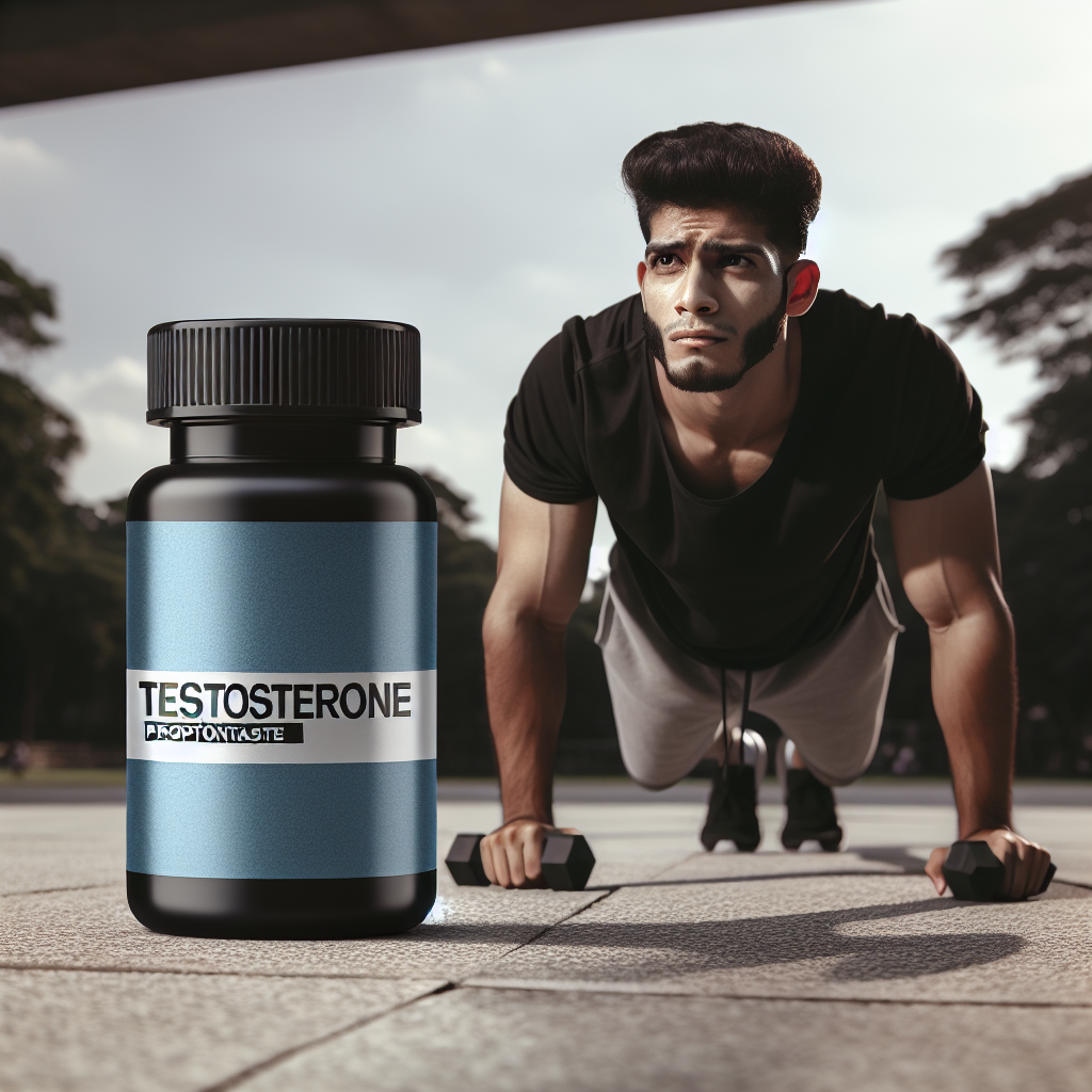 Propionato de testosterona y entrenamiento de calistenia