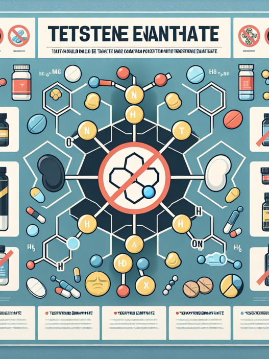 Qué suplementos no deben coincidir con Enantato de testosterona