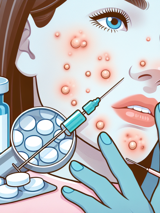 ¿Aumenta Inyecciones y pastillas para adelgazar el riesgo de acné?