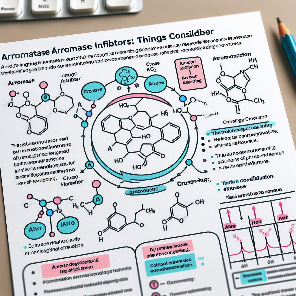 Bloqueadores de la aromatasa y ciclos cruzados: qué tener en cuenta