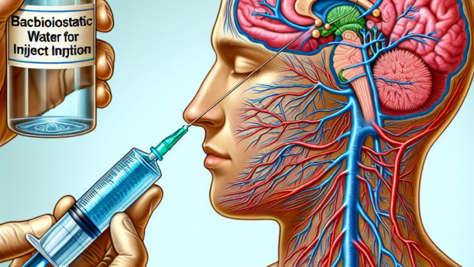 Cómo afecta Agua bacteriostática para inyección al sistema nervioso autónomo