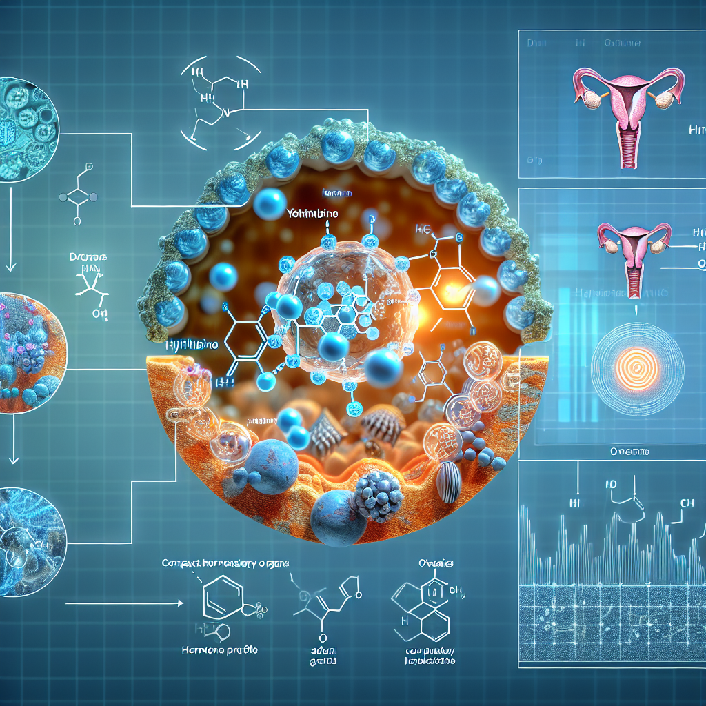 Cómo afecta Yohimbine chlorine al perfil hormonal femenino