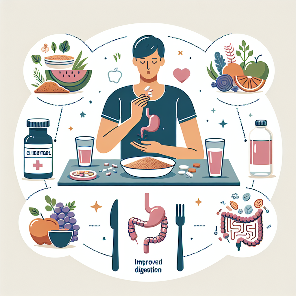 Cómo mejorar tu digestión mientras tomas Clenbuterol