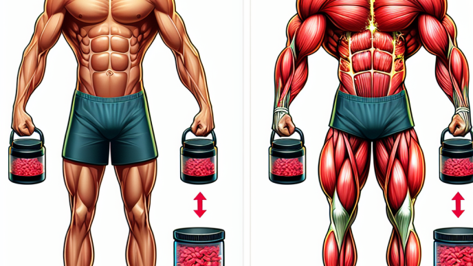 ¿Cuánto músculo es real al usar Yohimbine chlorine?