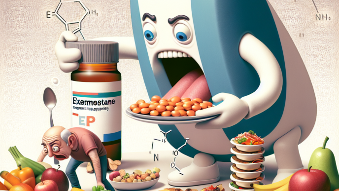 ¿Exemestane puede aumentar el apetito de forma agresiva?