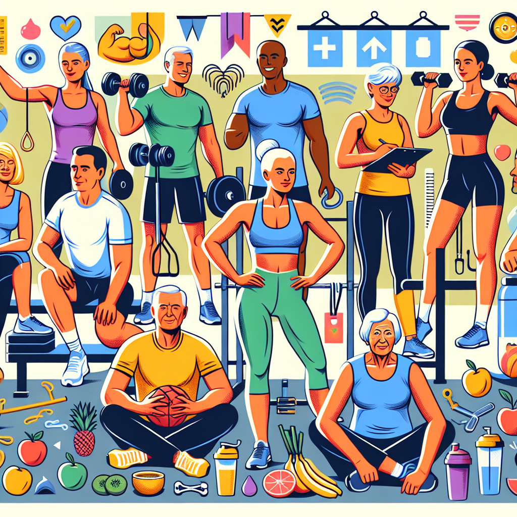 Preparativos para ganar masa muscular en usuarios mayores de 40 años