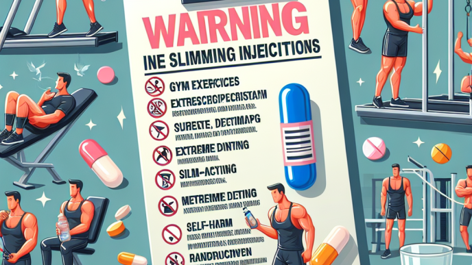 Qué formas de entrenamiento evitar con Inyecciones y pastillas para adelgazar