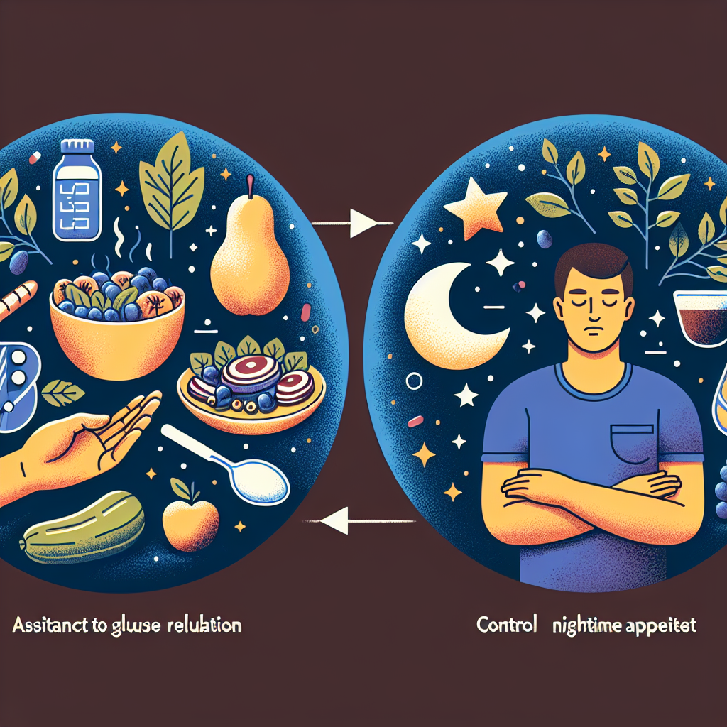 Apoyo a la glucosa y control del apetito nocturno