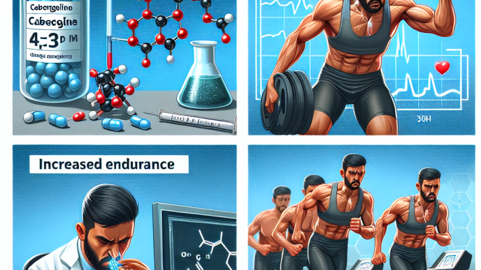 Cabergolina y resistencia en pruebas de esfuerzo