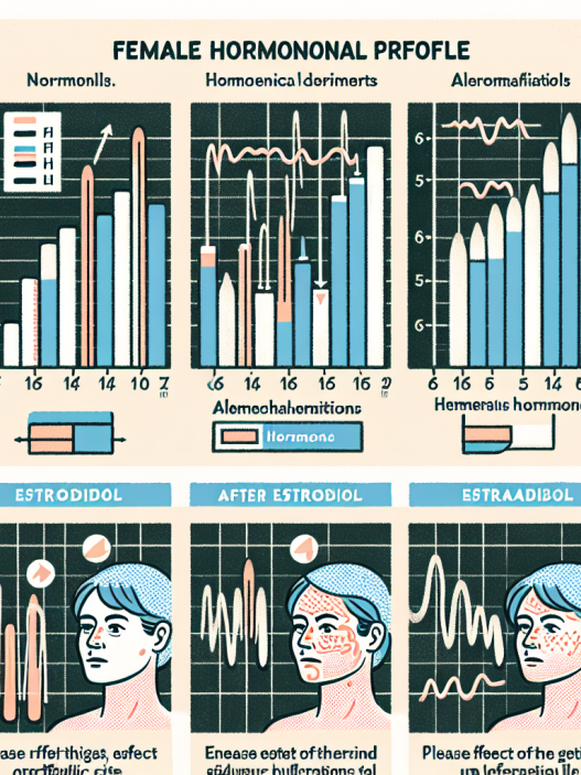 Cómo afecta Enclomiphene citrate al perfil hormonal femenino