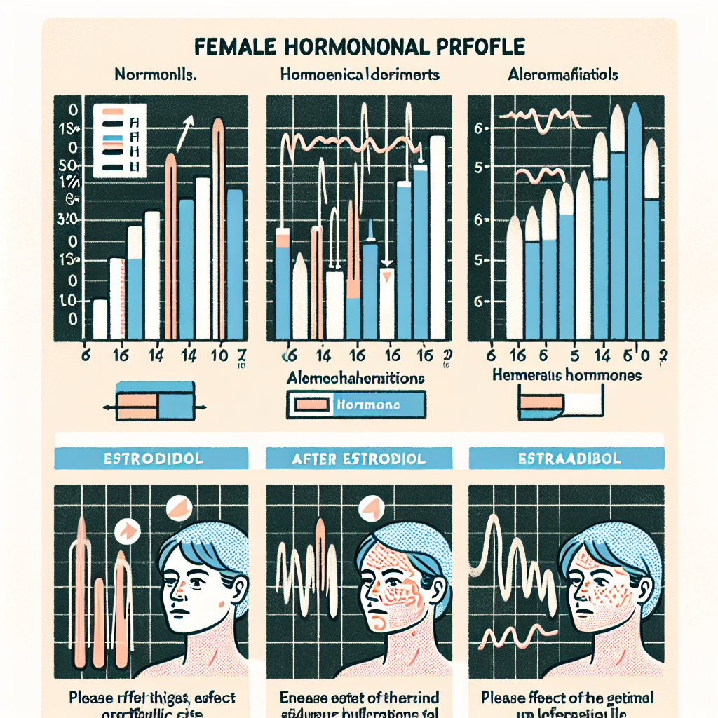 Cómo afecta Enclomiphene citrate al perfil hormonal femenino