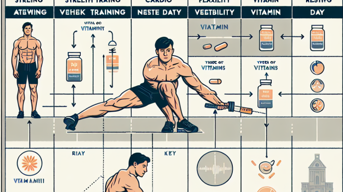 Cómo ajustar tu split semanal al usar Vitamines