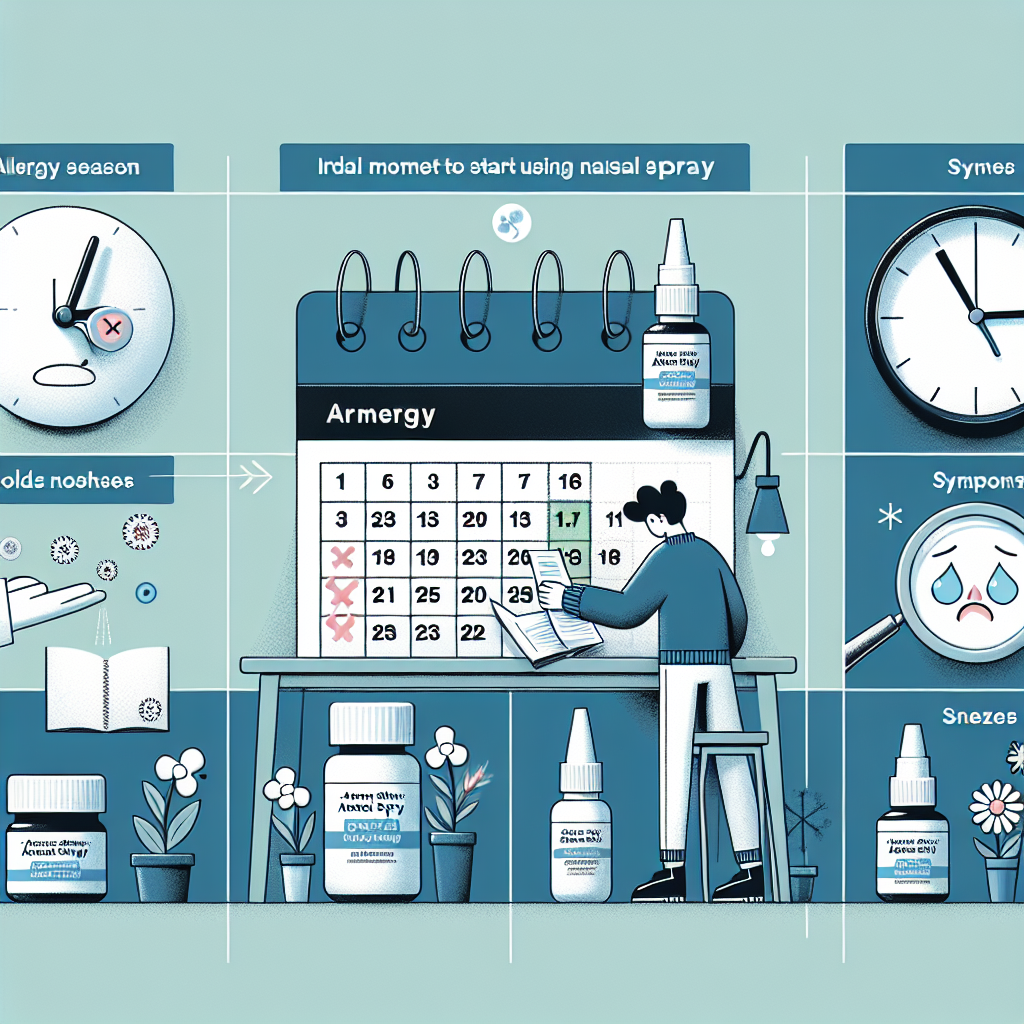 Cómo elegir el momento ideal para empezar Aerosoles nasales