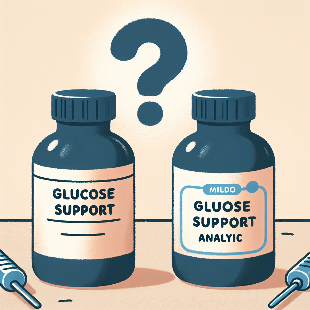 Cómo elegir entre Apoyo a la glucosa y su análogo más suave