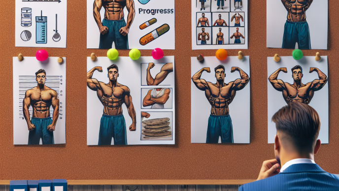 Cómo monitorear el progreso con fotos durante Cursos de esteroides