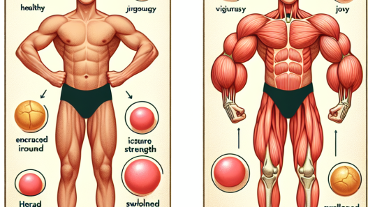 ¿Puede Cursos de esteroides para aumentar la fuerza causar inflamación articular?