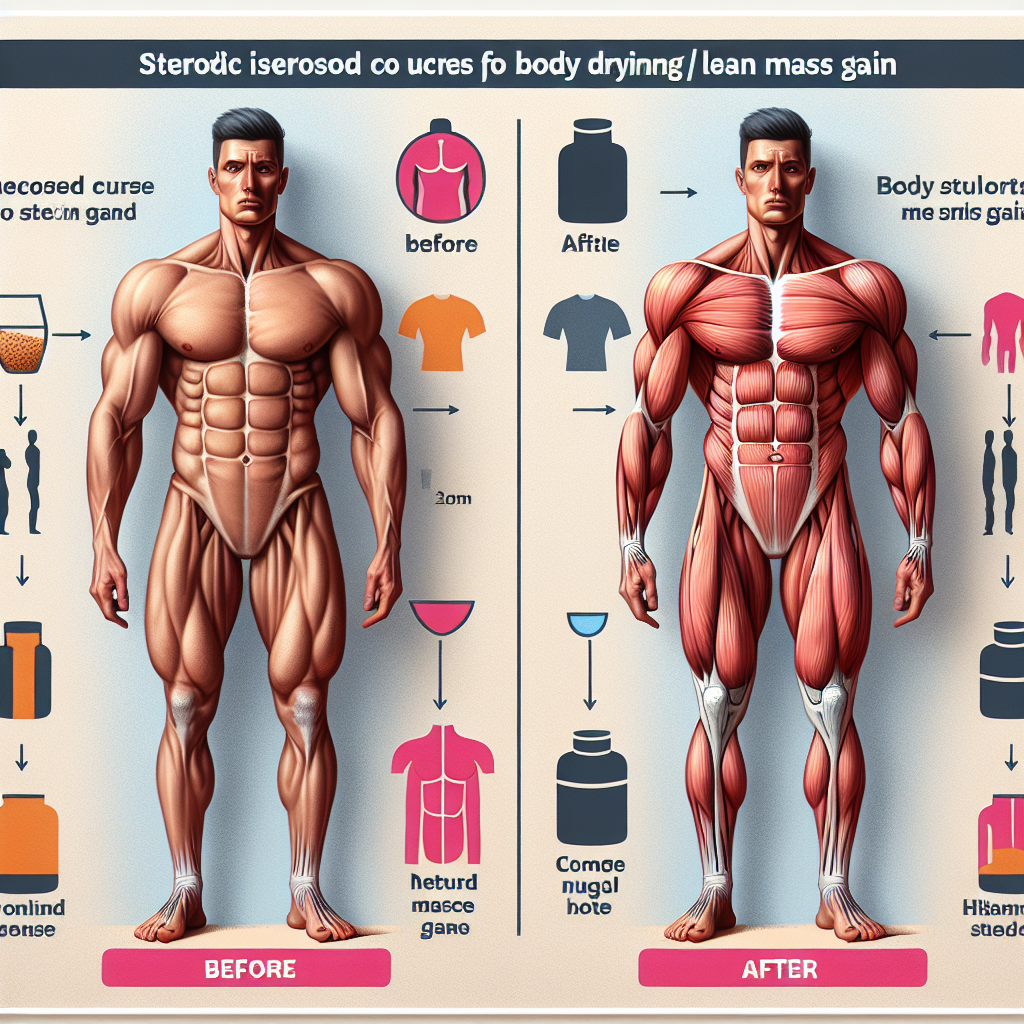 Qué cambios hay en el tono muscular al usar Cursos de esteroides para secado y modelado corporal (aumento de masa magra)
