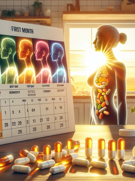 Qué esperar en el primer mes de uso de Vitamines