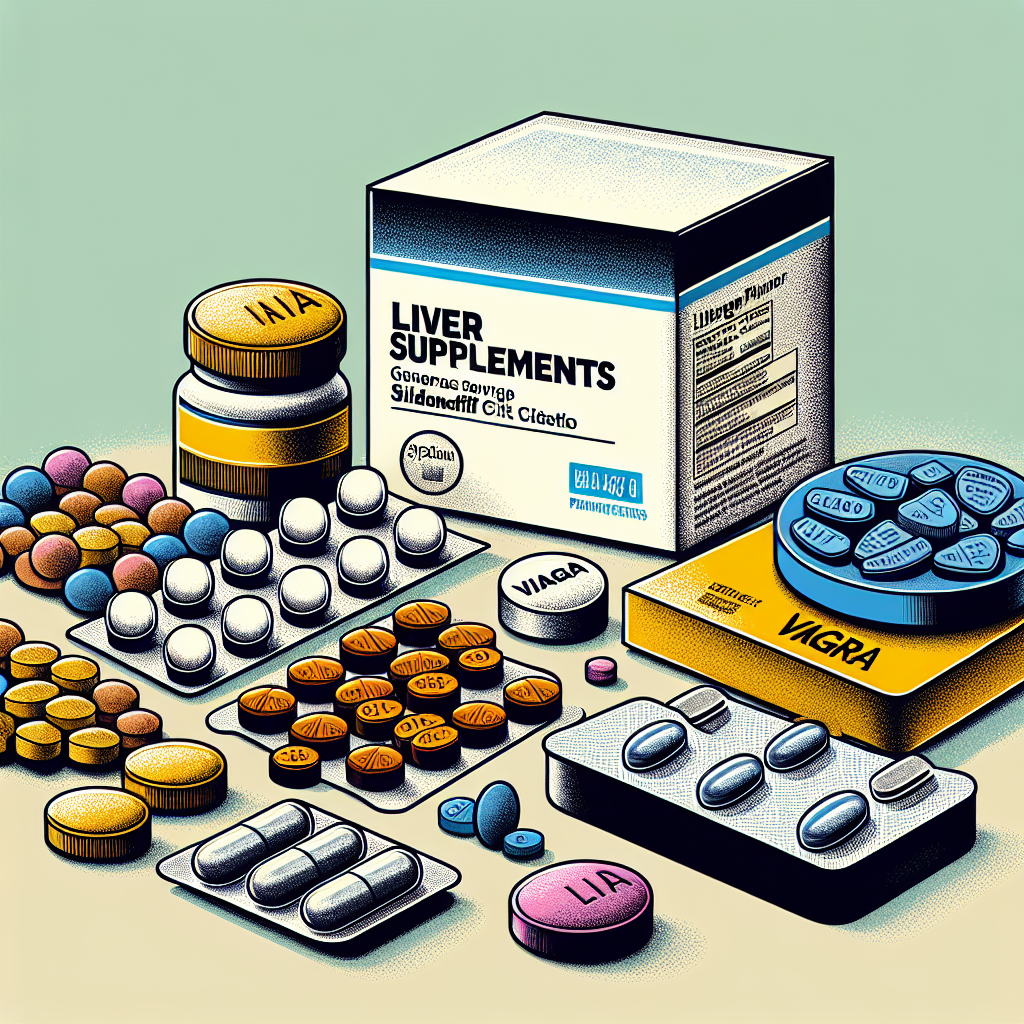 Qué suplementos hepáticos van mejor con Sildenafil Citrate (Viagra generic)