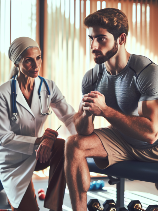 Terapia posterior al curso en fases de mantenimiento muscular