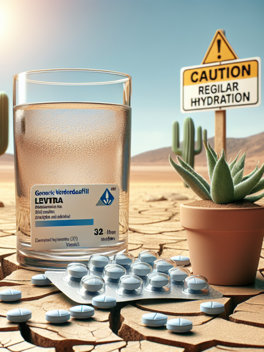 Vardenafil (Levitra Generic) y riesgos de deshidratación
