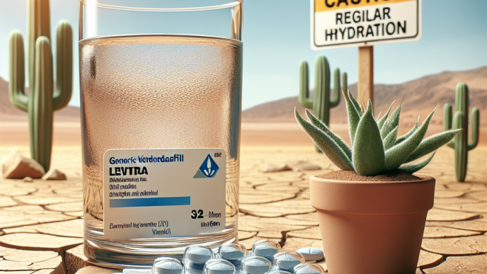 Vardenafil (Levitra Generic) y riesgos de deshidratación