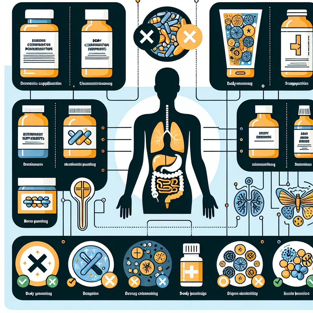 Qué tipo de suplementos no combinan bien con Limpieza y desintoxicación