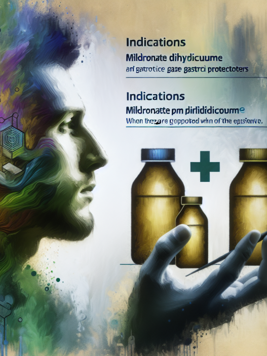 Mildronate Dihydricume y protectores gástricos: cuándo se usan